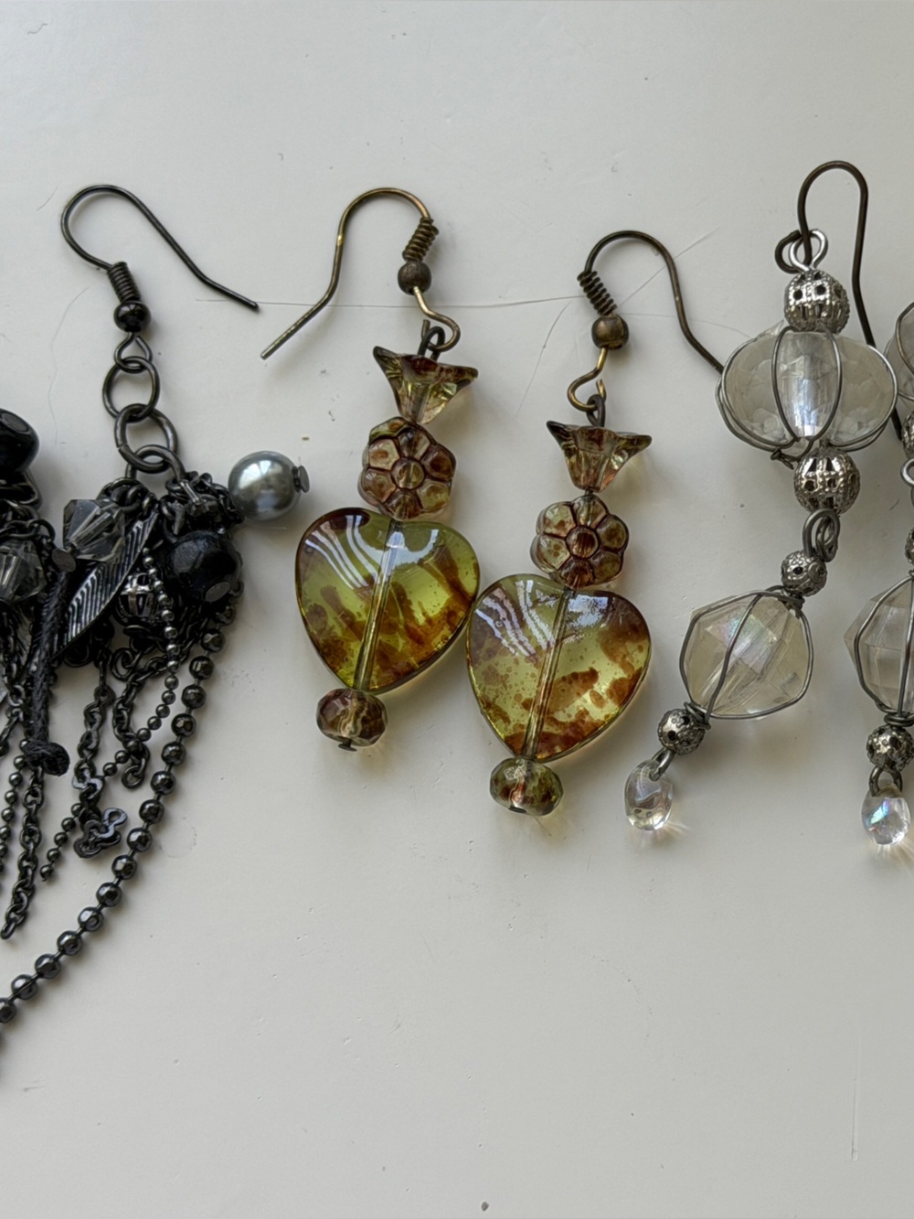 Lot of 5 pairs of earrings